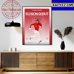 Trevor Story Season Debut In MLB Art Decor Poster Canvas