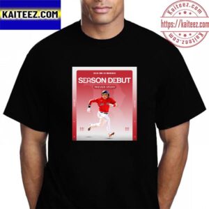 Trevor Story Season Debut In MLB Vintage T-Shirt