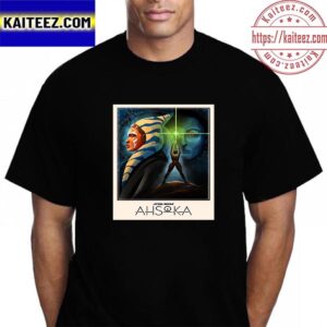 Tribute Poster For Star Wars Ahsoka New Poster Movie Streaming August 23th 2023 Vintage T-Shirt