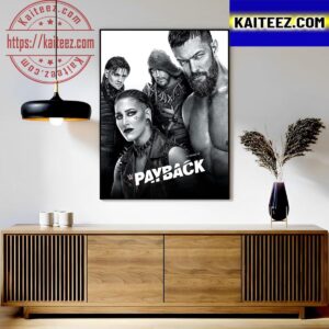 WWE Payback The Judgment Day Is Coming Art Decor Poster Canvas