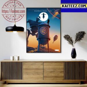 Warner Bros 100 Official Poster For Celebrate 100 Years Classic T-Shirt Art Decor Poster Canvas