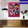 Welcome Back To The Premier League 2023-24 Burnley And Vincent Kompany Art Decor Poster Canvas