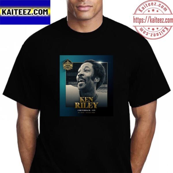 Welcome Ken Riley In The Pro Football Hall Of Fame Class Of 2023 Vintage t-Shirt