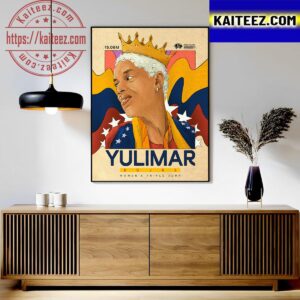 Yulimar Rojas Is The Womens Triple Jump At World Athletics Championship Budapest 23 Art Decor Poster Canvas