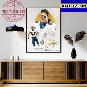 Zach Thomas Is The Class Of 2023 Pro Football Hall Of Fame Canton Ohio Signature Art Decor Poster Canvas