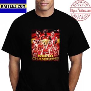 2023 FIBA Basketball World Cup World Champions Are The Germany Vintage T-Shirt