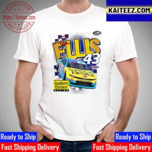 2023 Nascar Xfinity Racing Ryan Ellis 43 Southern Elevator Racing Vintage T-Shirt
