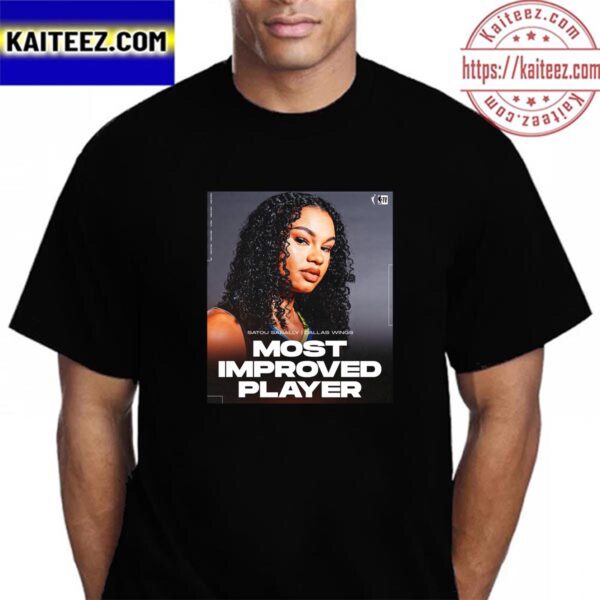 2023 WNBA Most Improved Player Is Satou Sabally Vintage T-Shirt