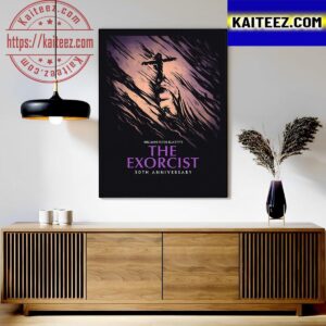 50th Anniversary For The Exorcist Official Poster Art Decor Poster Canvas