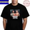 Alexandre Pantoja vs Brandon Royval at UFC 296 For Flyweight Title Bout Vintage T-Shirt