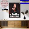 Alysha Clark Is The 2023 WNBA Sixth Player Of The Year Art Decor Poster Canvas