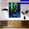 Aquaman And The Lost Kingdom Official Poster Art Decor Poster Canvas