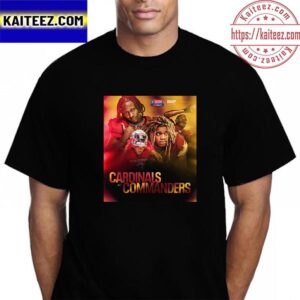 Arizona Cardinals Vs Washington Commanders NFL Kickoff 2023 Vintage T-Shirt