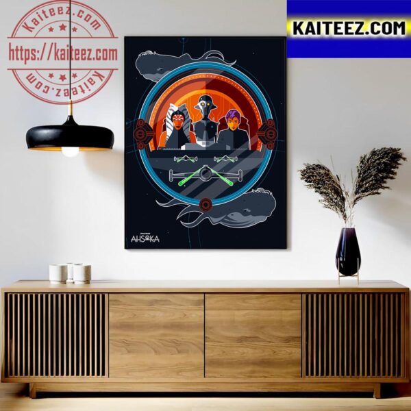 Art Inspired By Episode 3 Ahsoka Of Star Wars Art Decor Poster Canvas