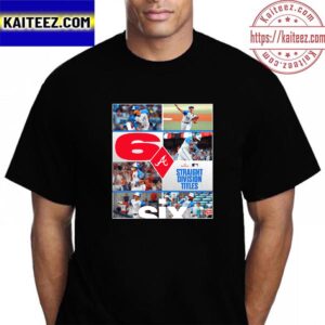 Atlanta Braves Make That 6 Straight Division Titles In MLB Vintage T-Shirt