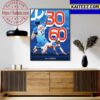 Bolt Up Justin Herbert Los Angeles Chargers NFL Art Decor Poster Canvas