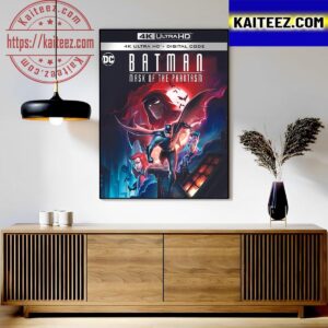 Batman Mask Of The Phantasm Is Now Available On 4K UHD For The First Time Art Decor Poster Canvas