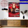 Becky Lynch And Still WWE NXT Womens Champion Art Decor Poster Canvas