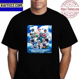 Black History Always 14 Black Quarterbacks Starting In NFL Week 1 Vintage T-Shirt