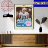 Atlanta Braves Ronald Acuna Jr 30 HR And 60 SB Art Decor Poster Canvas