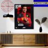 Carlos Sainz First Pole And Podium Of The Year At Italian GP Art Decor Poster Canvas