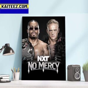 Carmelo Hayes vs Ilja Dragunov At NXT No Mercy Art Decor Poster Canvas