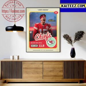Chiefs Kingdom Patrick Mahomes Lead The Defending Kansas City Chiefs Super Bowl Champions Art Decor Poster Canvas