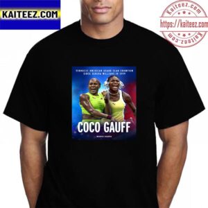 Coco Gauff Is The Youngest American Grand Slam Champion Since Serena Williams In 1999 Vintage T-Shirt