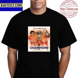 Congrats Houston Dynamo Are 2-Time Lamar Hunt US Open Cup Champions Vintage T-Shirt