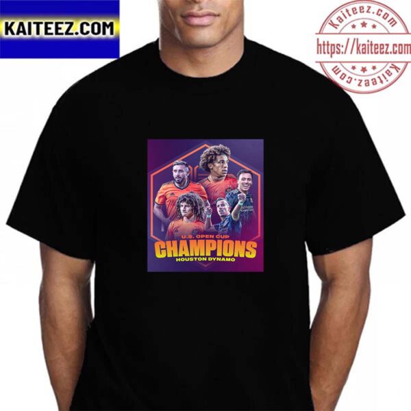 Congrats Houston Dynamo Champions Lamar Hunt US Open Cup 2023 Vintage T-Shirt