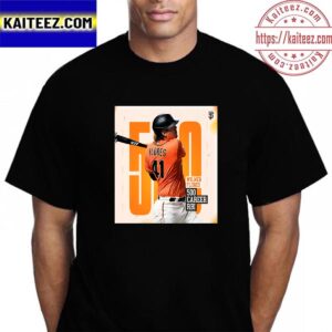 Congrats to Wilmer Flores on 500 Major League RBI Vintage T-Shirt