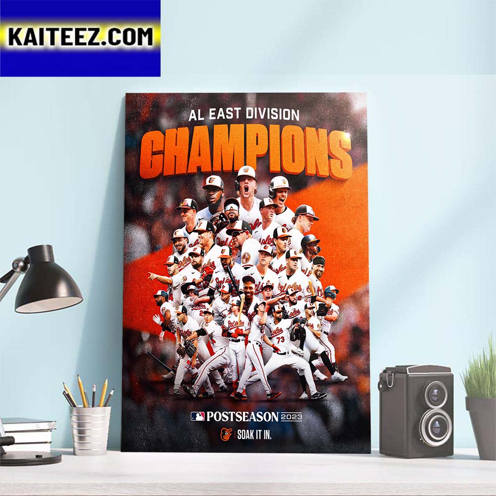Congrats Baltimore Orioles Clinched Postseason 2023 MLB Poster
