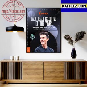 Congratulations To Jonathan Kolb Of The New York Liberty For Being Named The 2023 WNBA Basketball Executive Of The Year Art Decor Poster Canvas