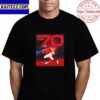 Congratulations To Ronald Acuna Jr 40 Home Runs And 70 Steals in MLB This Season Vintage T-Shirt