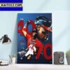 Congratulations To Ronald Acuna Jr Is The First Members Of The 40-70 Club In MLB Art Decor Poster Canvas