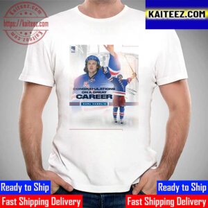 Congratulations to Carl Hagelin of New York Rangers On A Great Career In NHL Vintage T-Shirt