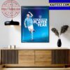 Congratulations to Erling Haaland Is The 2022-23 UEFA Mens Player Of The Year Art Decor Poster Canvas