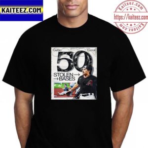 Corbin Carroll 50 Stolen Bases In MLB Vintage T-Shirt
