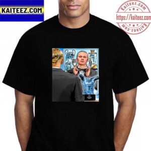 Erling Haaland Is The 2022-23 UEFA Mens Player Of The Year Vintage T-Shirt