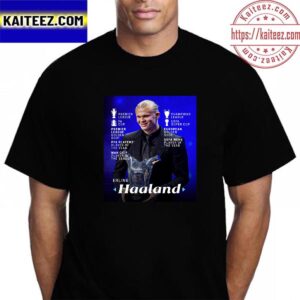 Erling Haaland Won All Titles In The 2022-23 Season Vintage T-Shirt
