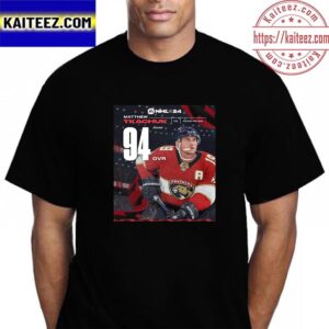 Florida Panthers Matthew Tkachuk In EA Sports NHL 24 Rating Vintage T-Shirt