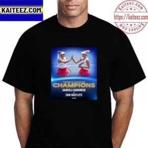 Gabriela Dabrowski And Erin Routliffe Are The Womens Doubles Champions At US Open 2023 Vintage T-Shirt