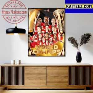 Germany Are The World Champions 2023 FIBA Basketball World Cup Art Decor Poster Canvas