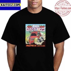 Guns N Roses At Houston TX Sept 28th 2023 Vintage T-Shirt