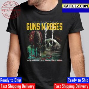 Guns N Roses Saratoga Performing Arts Center – Saratoga Springs NY September 1 2023 Vintage T-Shirt