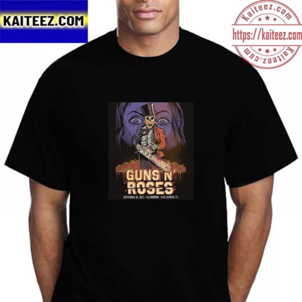 Guns N Roses at Alamodome San Antonio TX September 26th 2023 Vintage T-Shirt