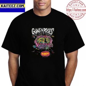 Guns N Roses at Kauffman Stadium Kansas City Sept 23th 2023 Vintage T-Shirt