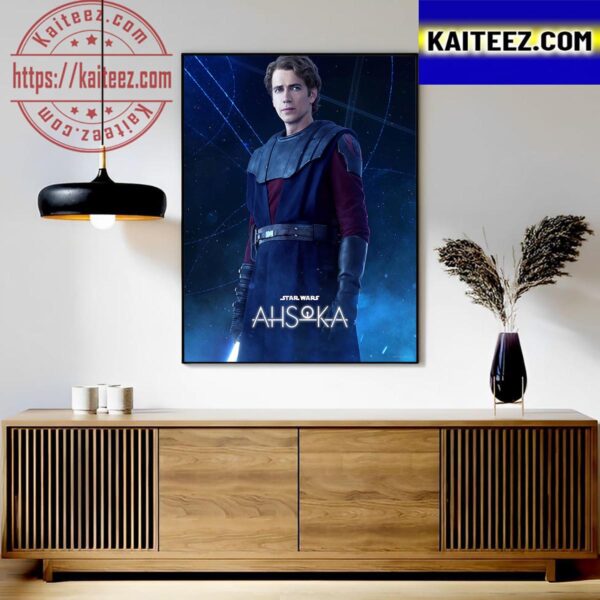 Hayden Christensen As Anakin Skywalker In Star Wars Ahsoka Art Decor Poster Canvas