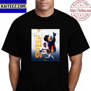 Houston Astros Sweep In The Heart Of Texas Vintage T-Shirt