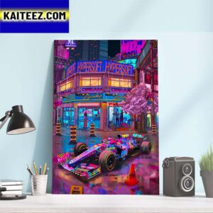 Hypersoft Dream Racing From MDJ For Race Week at Suzuka Japanese GP Art Decor Poster Canvas